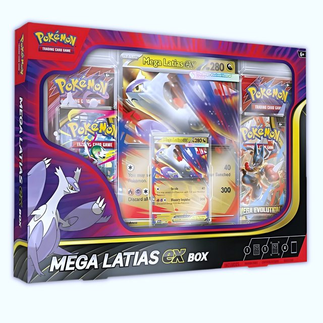 Mega Latias Ex Box – Premium Collection – Ingles foto 1