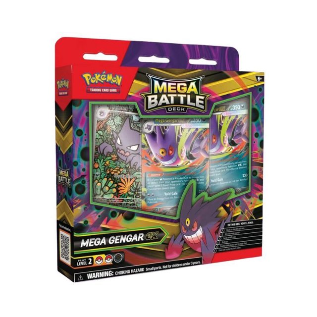Mega Battle Deck - Mega Gengar ex – Battle Deck | Mazo – Ingles foto 1