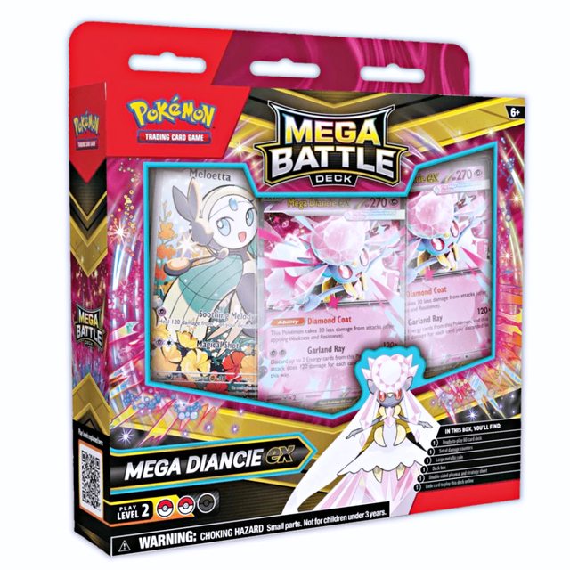 Mega Battle Deck - Mega Diancie Ex – Battle Deck | Mazo – Ingles foto 1