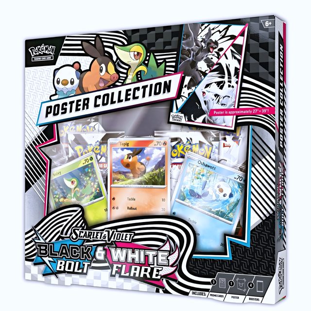 Fulgor Negro - Black Bolt & White Flare - Unova Poster Collection [Scarlet & Violet] – Poster Collection  – Español foto 1