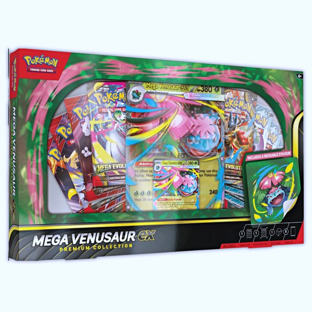 Mega Venusaur ex Premium Collection – Premium Collection – Ingles foto 1