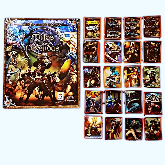 Mitos y Leyendas: Álbum Completo A Pegar foto 1