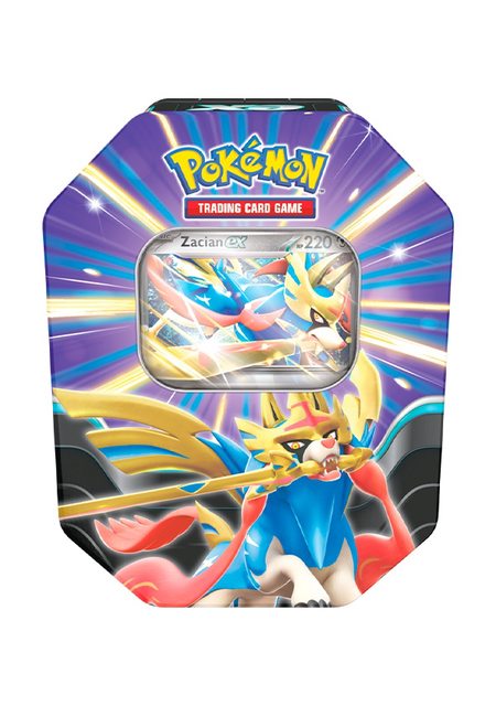 Scarlet & Violet – Twilight Masquerade – Zacian Ex - Latas Normales | Latas Estandar – Español foto 1