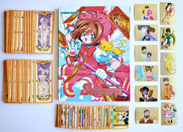 Sakura + Cartas Mágicas + Poster [Tapa Dura]: Álbum Completo A Pegar foto 1