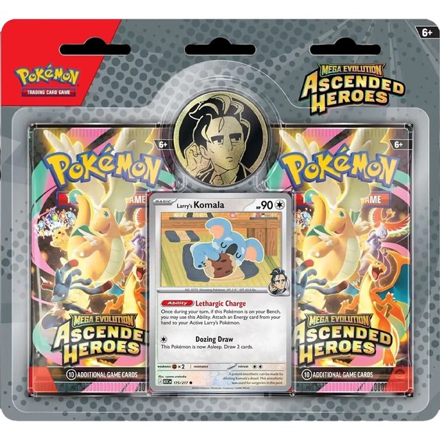 Mega Evolution – Ascended Heroes – Blíster Pack – Ingles [PREVENTA] foto 1