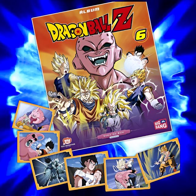 . 01 Álbum Dragon Ball Z6: Álbum [Tapa Blanda]: Completo a Pegar foto 1