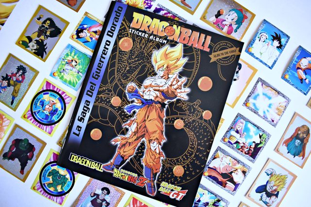Dragon Ball Guerrero Dorado [Negro]: Álbum Completo A Pegar foto 1