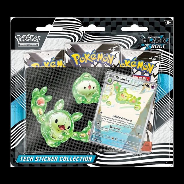 Scarlet & Violet – Black Bolt – Tech Sticker Collection – Español foto 1