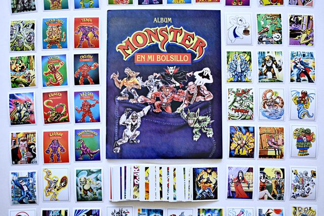 . Monster en mi Bolsillo [Monster in my Pocket]: Álbum Completo A Pegar foto 1