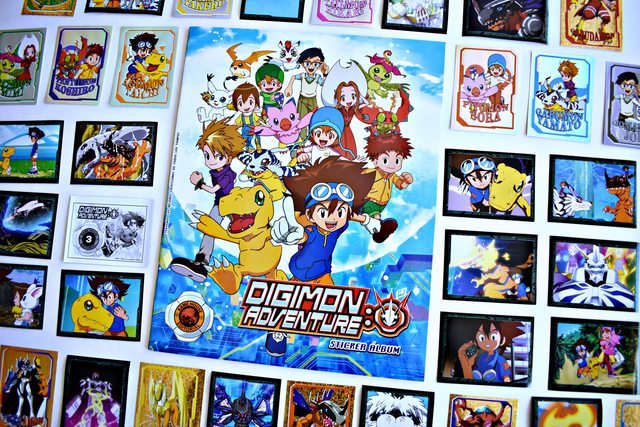 Digimon 1 V1: Álbum Completo A Pegar foto 1