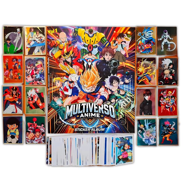 Anime Multiverso: Álbum Completo A Pegar foto 1