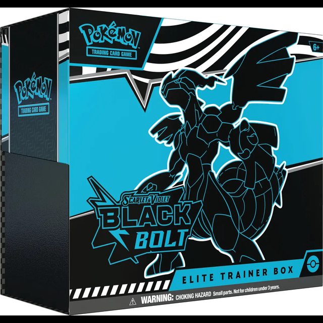 Scarlet & Violet – Black Bolt – Elite Trainer Box [ETB] – Ingles foto 1