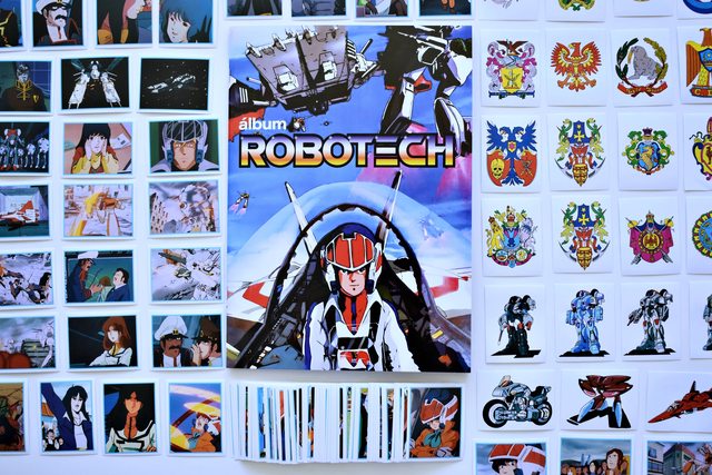 . 1 Álbum: Robotech 87' [Azul]: Álbum Completo A Pegar foto 1