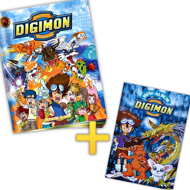 . Álbum Promo: Digimon [Grande & Mini] Álbumes Completos A Pegar foto 1