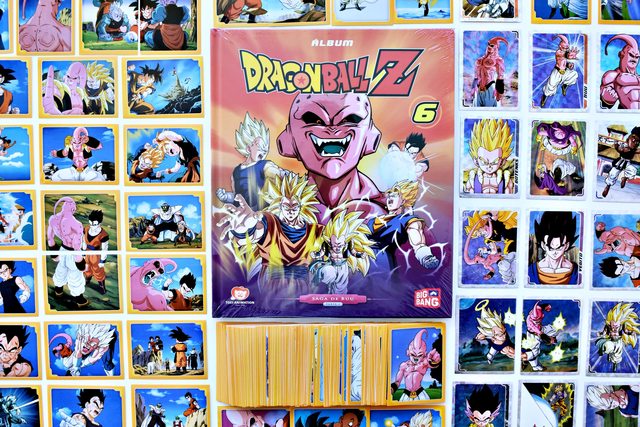 . 01 Álbum Dragon Ball Z6: Álbum [Tapa Dura]: Completo a Pegar foto 1