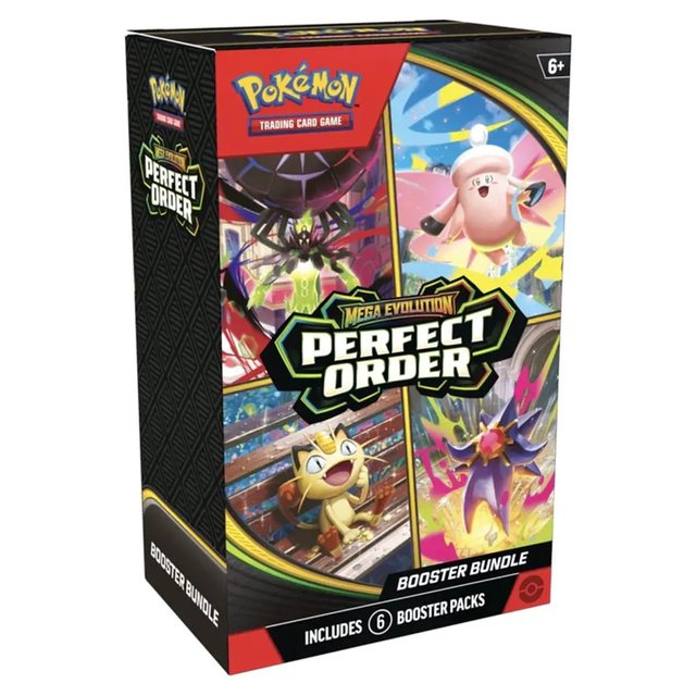 Mega Evolution – Perfect Order – Booster Bundle – Ingles [PREVENTA] foto 1