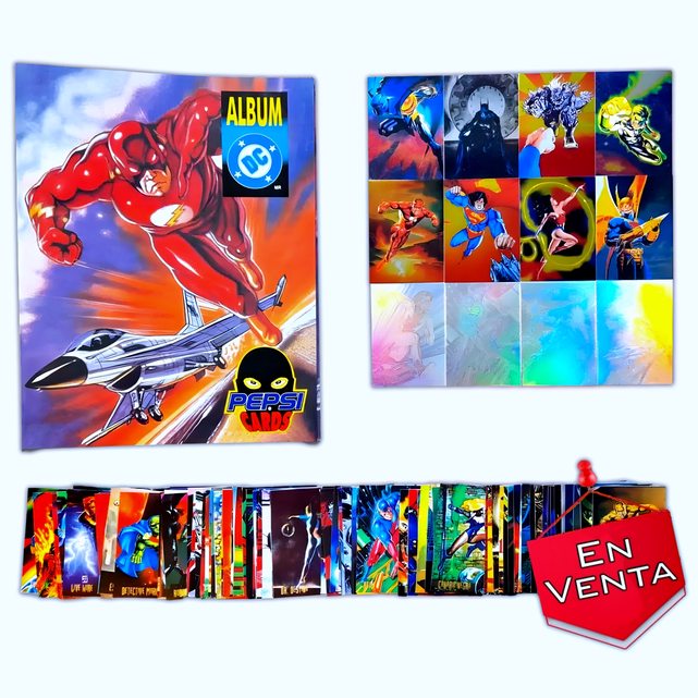 Pepsi Cards [DC]: Coleccción Cards Completa foto 1