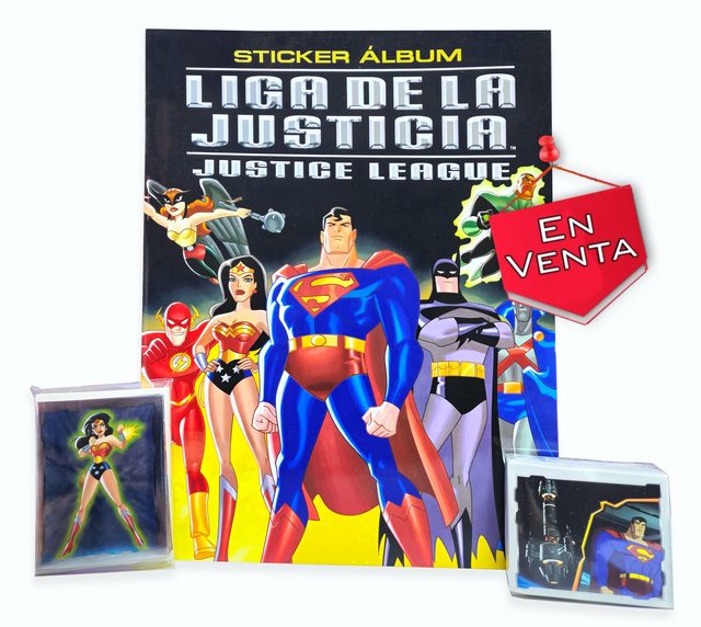 Liga De La Justicia: Álbum Completo A Pegar [Últimas Unidades] foto 1