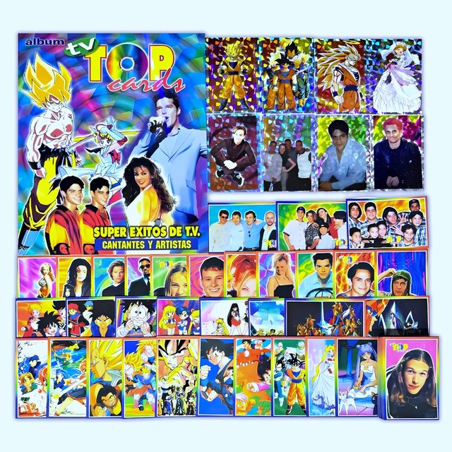 TV Tops Cards: Álbum Completo A Pegar foto 1