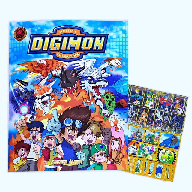 Digimon 1 V2: Álbum Completo A Pegar foto 1