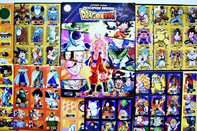 . 01 Álbum Dragon Ball Enciclopedia [Universo]: Álbum Completo A Pegar foto 1