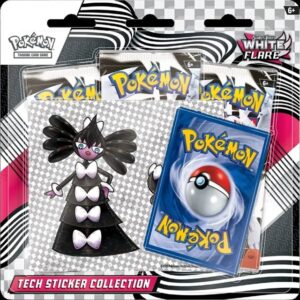 Scarlet & Violet – White Flare – Tech Sticker Collection – Español foto 1