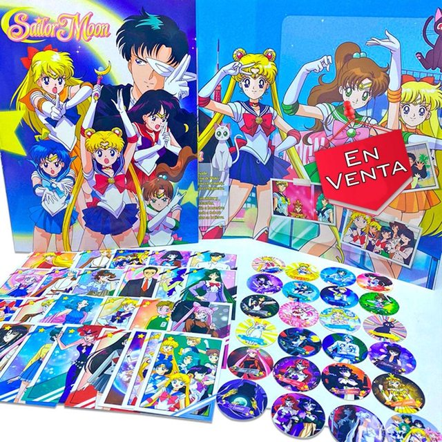Sailor Moon: Tazos + Cartas [Colección Especial] foto 1