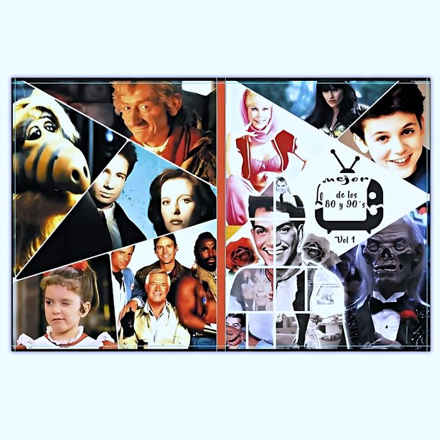 Series 80s y 90s [Colección Cartas]: Álbum Completo A Pegar foto 1