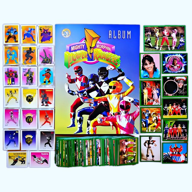 Power Ranger Mighty Morphin: Álbum Completo A Pegar foto 1